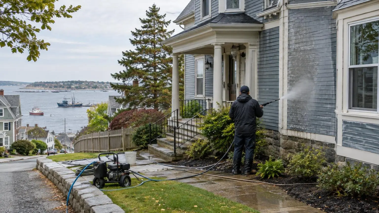 Pressure Washing in Portland, ME